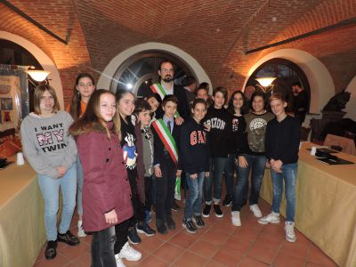 Consiglio dei ragazzi di Castiglione,  il giuramento del sindaco junior