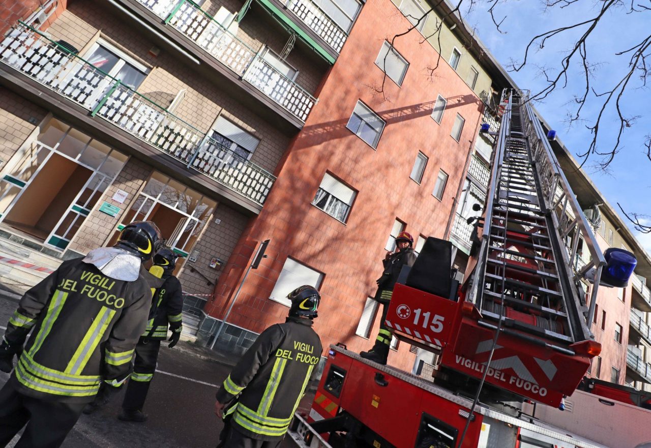 Apprensione al Borgo Nuovo di Settimo per un incendio alloggio