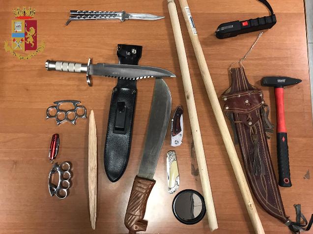 Picchia la compagna buttandola a terra, arrestato LE FOTO