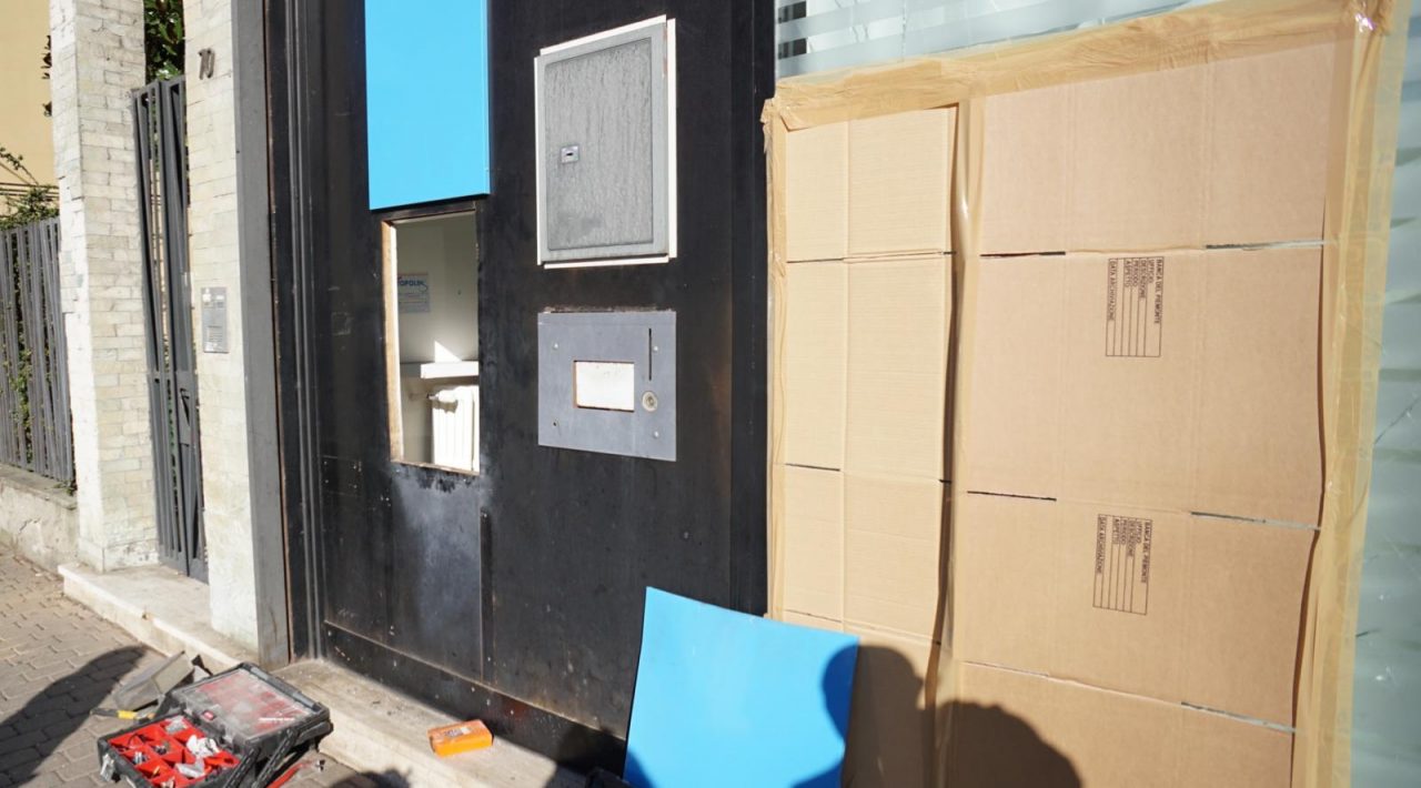 Esplosione del bancomat in via Roma a San Mauro