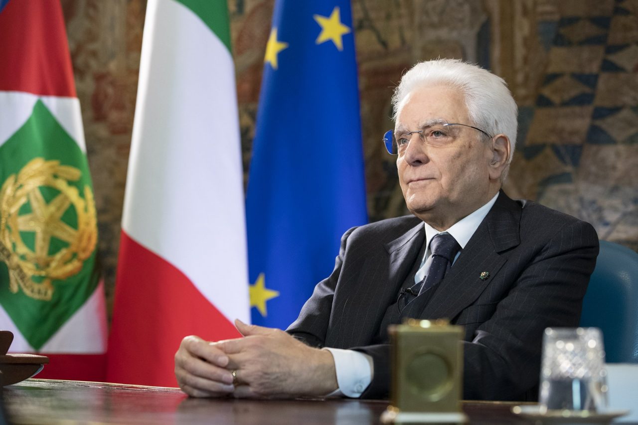 Il presidente Mattarella in visita alla Reggia di Venaria