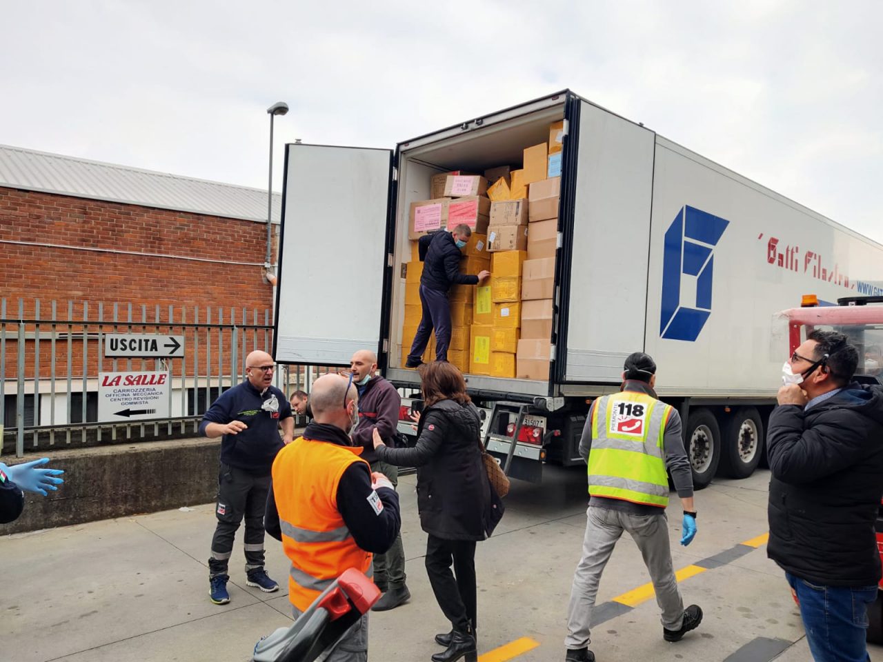 Emergenza Coronavirus: arrivati gli aiuti dalla Cina.
