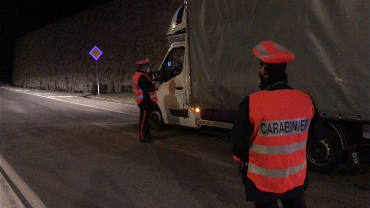 Carabinieri, stretta sui controlli a Susa per emergenza Coronavirus