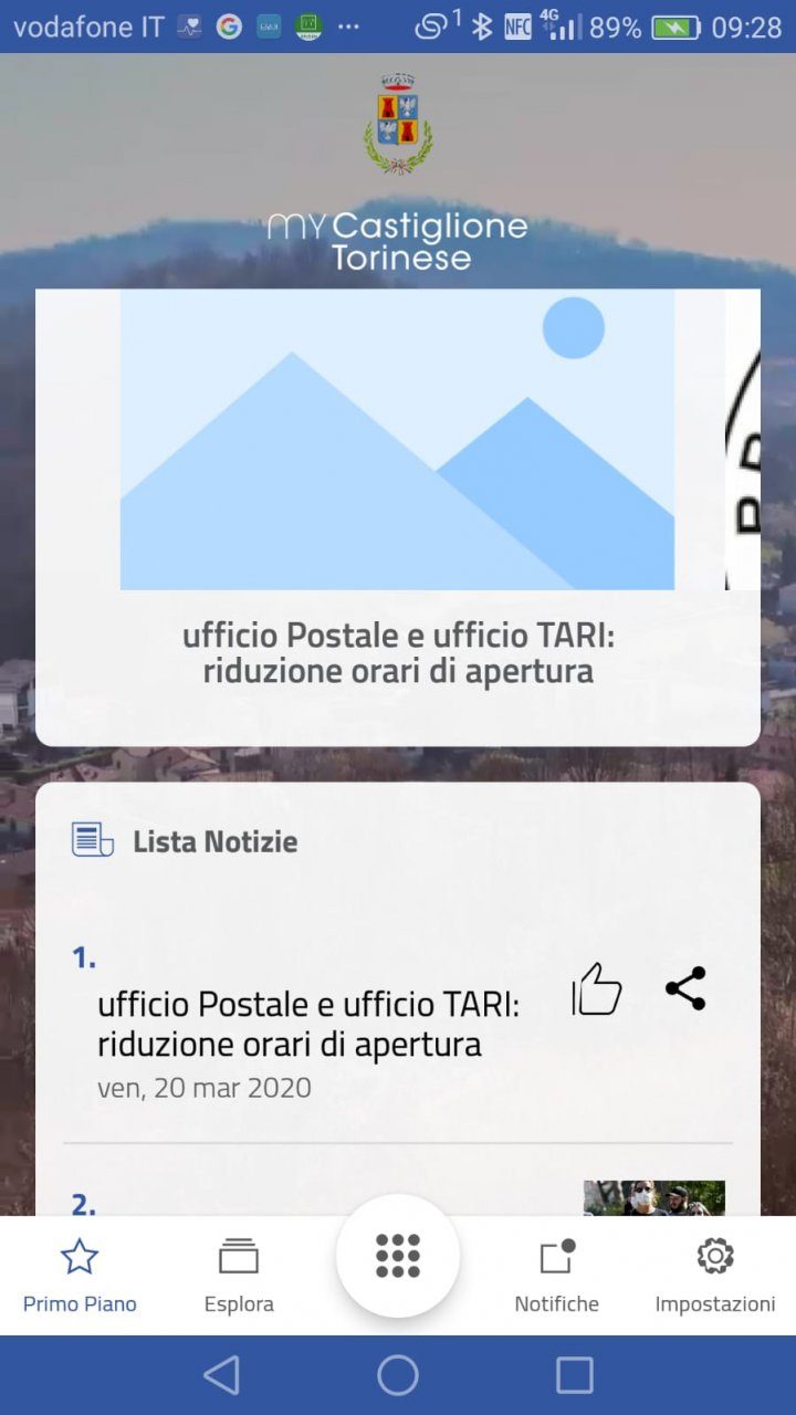 App del Comune di Castiglione per informazioni sul Coronavirus. Ecco come scaricarla. VIDEO