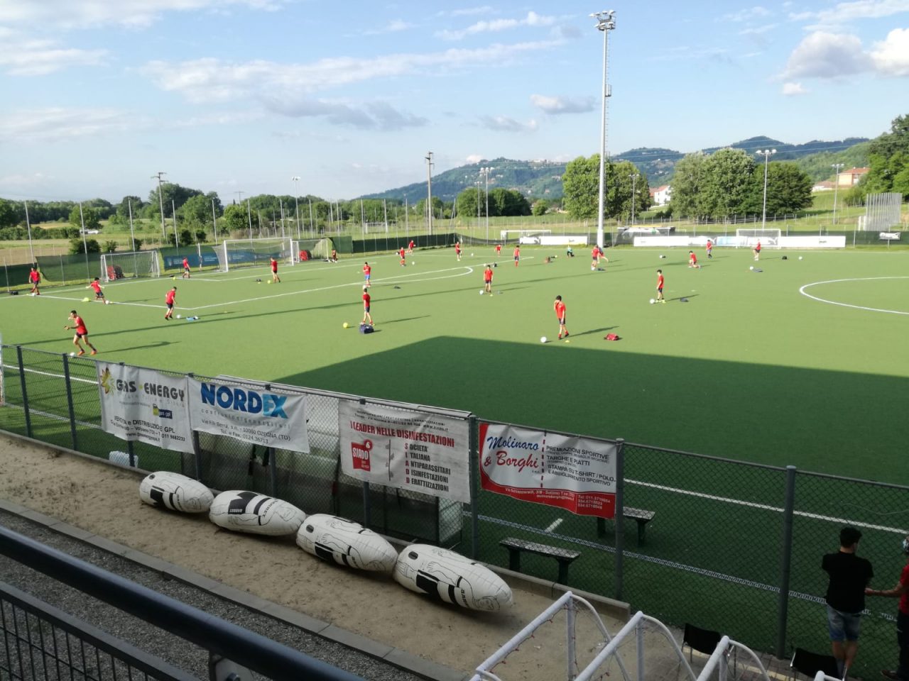 Calcio, Il GassinoSanRaffaele riprende gli allenamenti “in sicurezza”. Ecco come. VIDEO