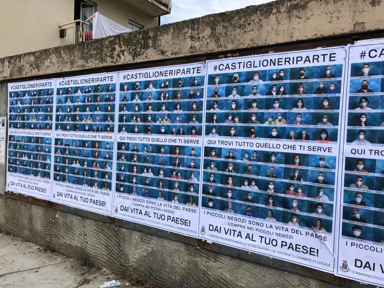 #Castiglioneriparte: il manifesto del Comune per promuovere il commercio locale