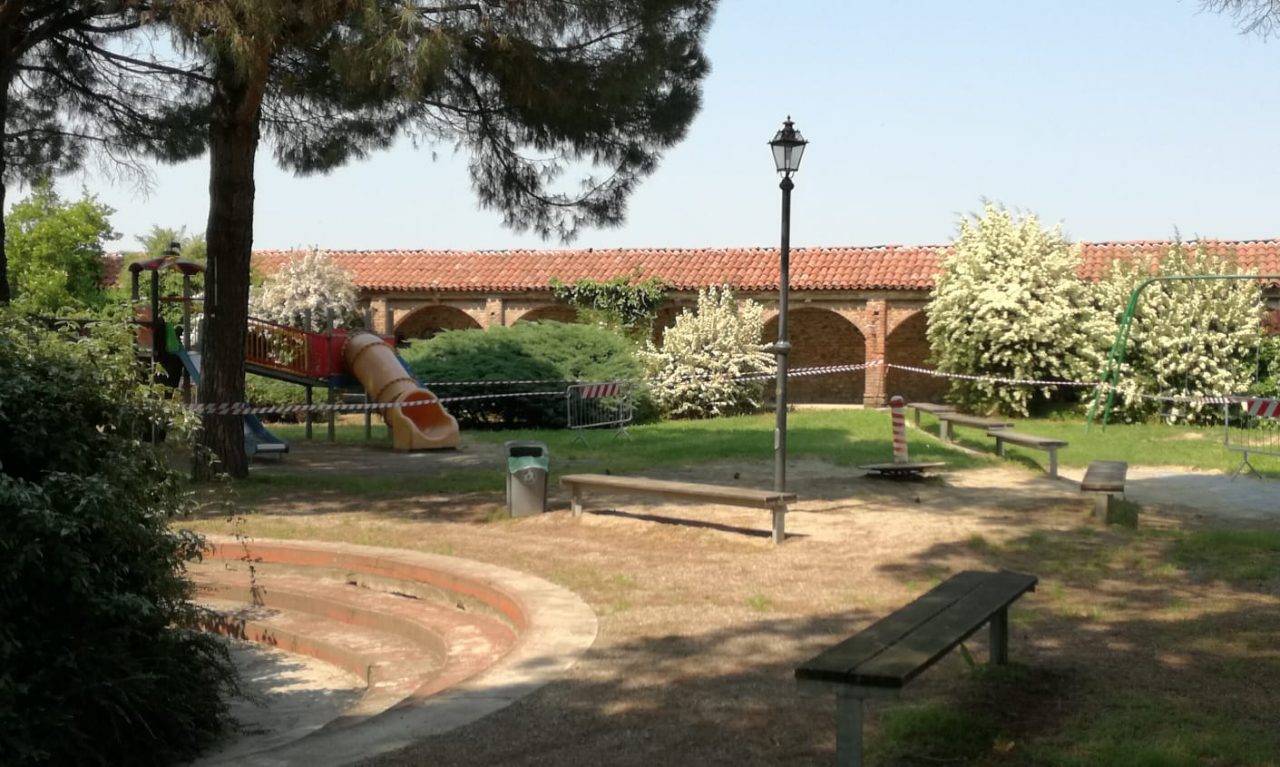 Parco del chiostro chiuso dall’11 al 19 febbraio