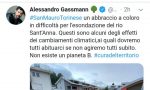 Alessandro Gassmann abbraccia San Mauro