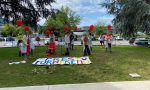 Flash mob per gli ospiti della Rsa Sereni Orizzonti.VIDEO