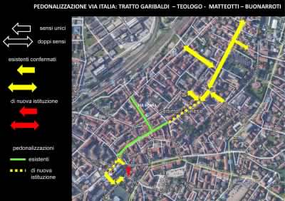 Nuove isole pedonali,  si partirà da inizio luglio