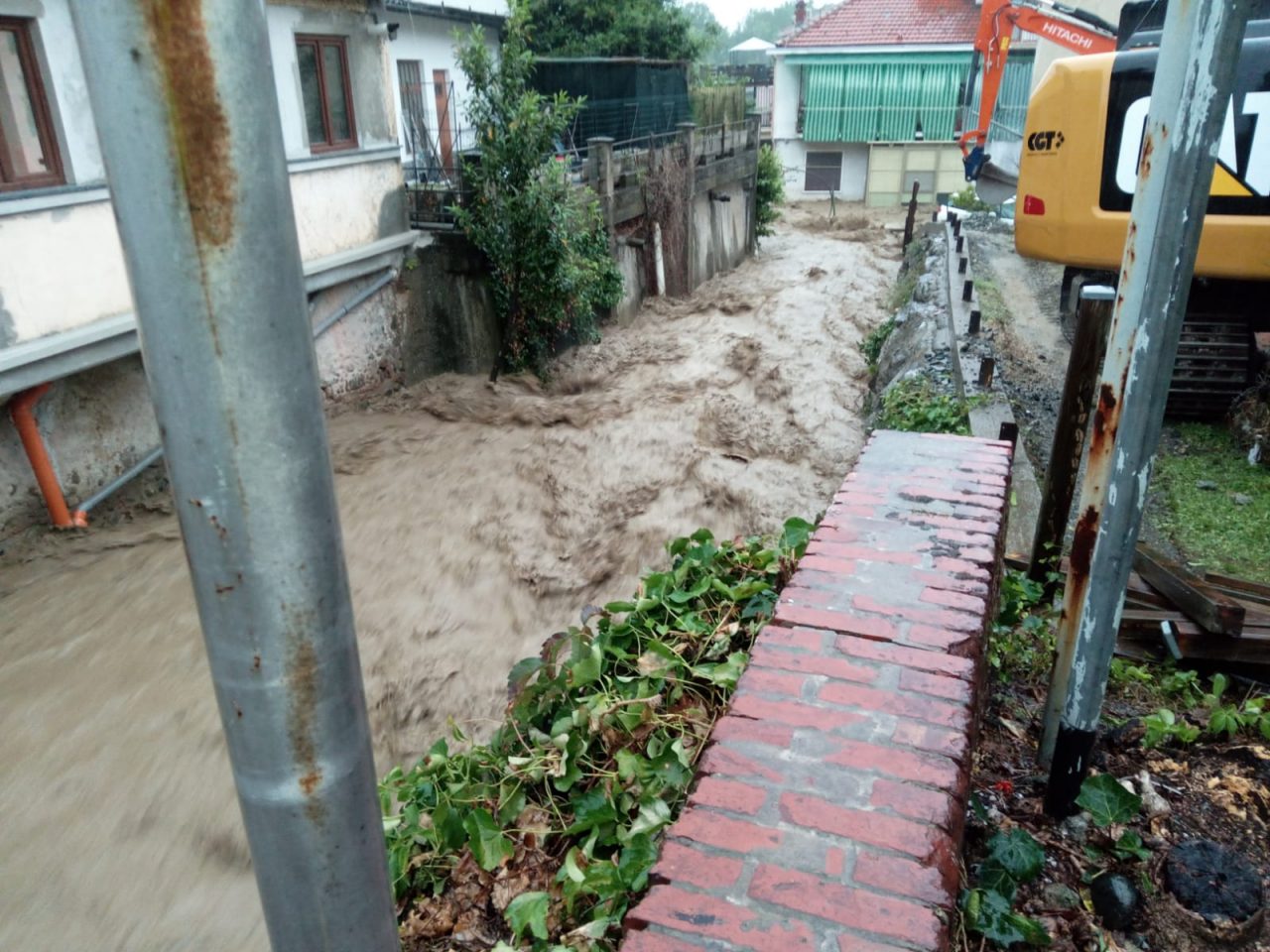Nubifragio a San Mauro, il racconto