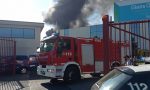 Grosso incendio in zona strada Cebrosa. FOTO E VIDEO