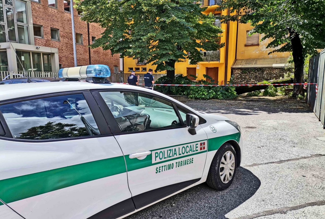 Il maltempo crea danni e disagi anche a Settimo Torinese