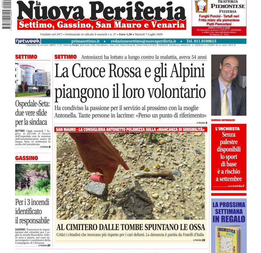 Il nuovo numero de La Nuova Periferia di Settimo è in edicola