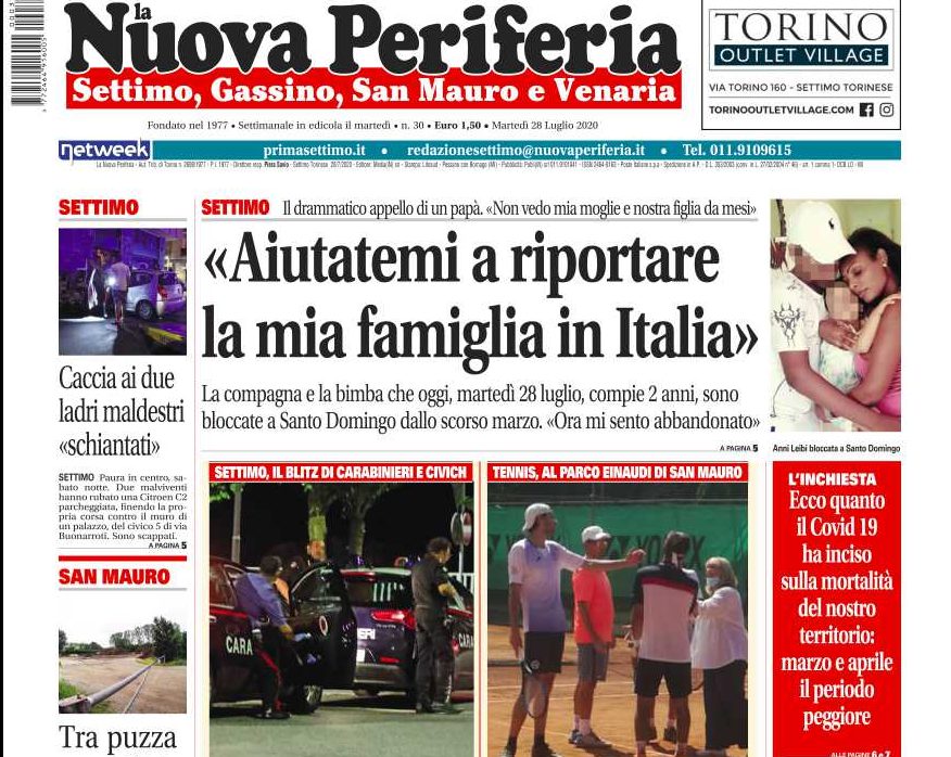 Il nuovo numero de La Nuova Periferia di Settimo è in edicola