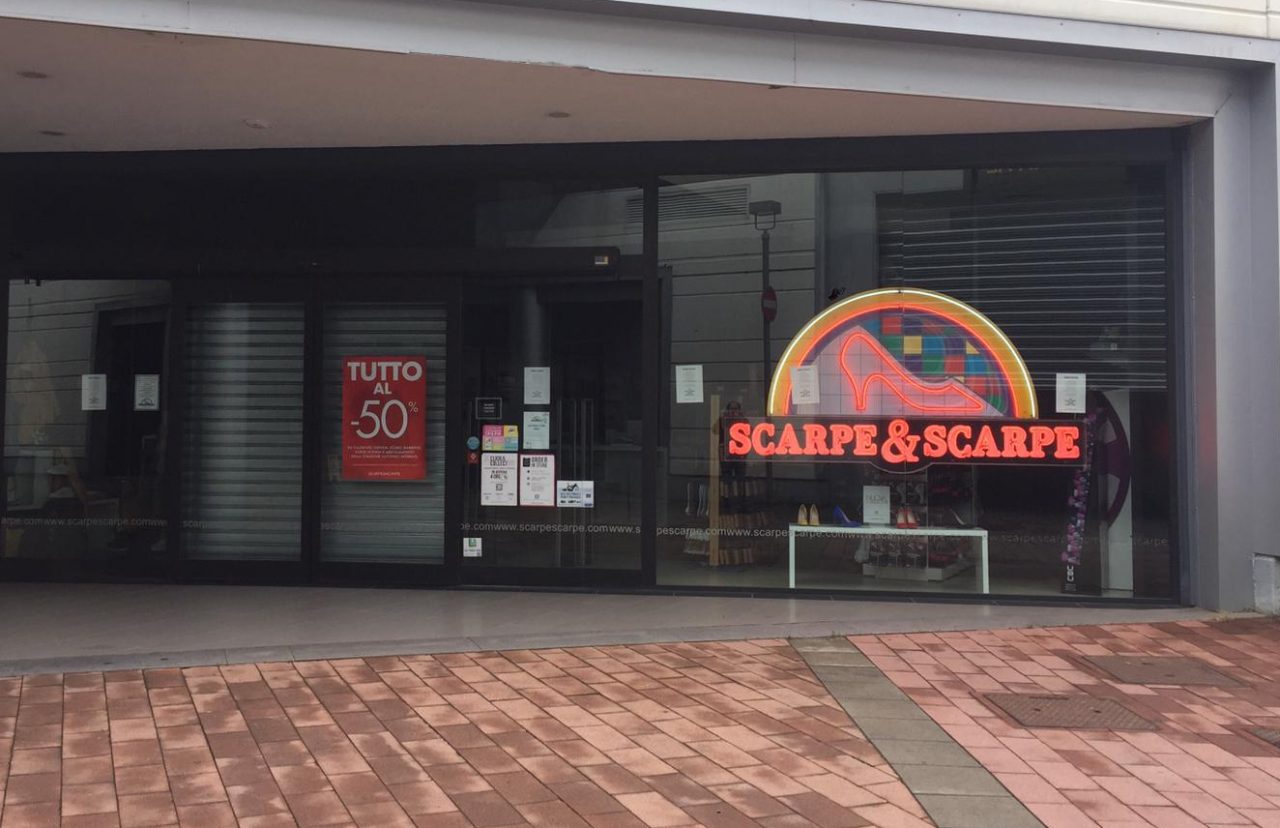 Scarpe&Scarpe in ginocchio per il Covid, chiesto il pre-concordato