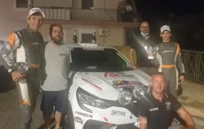 Rally Targa Florio, impresa di Davide Porta