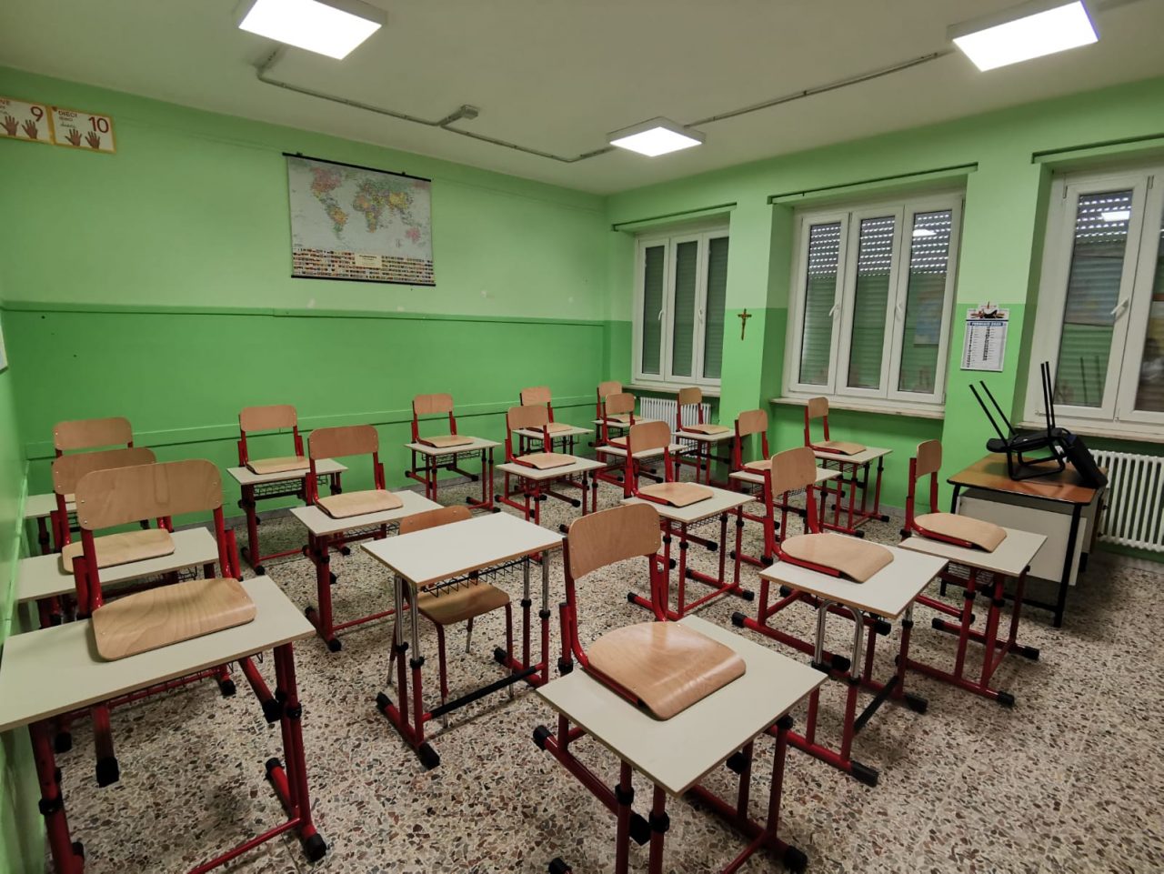Scuola, quasi tutto pronto in vista dell’apertura a Castiglione