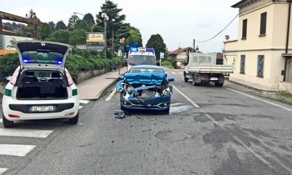 Incidente in via Torino, traffico in tilt per i soccorsi