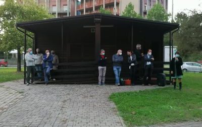 Dopo il lockdown gli incontri tra Comune  e cittadini sono ripartiti dal parco Pertini