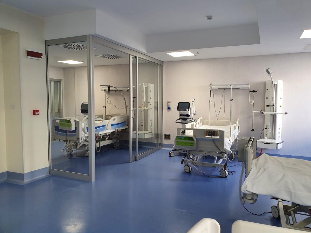 Covid, all’ospedale Mauriziano una nuova area di terapia semi intensiva