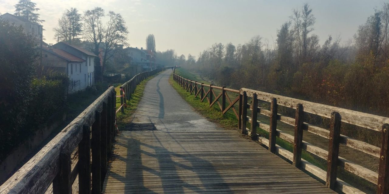 Riaperta la pista ciclabile