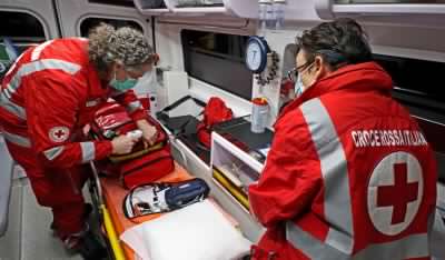 Gli angeli della Croce Rossa tornati in azione nella guerra al Coronavirus. VIDEO
