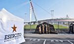 Hotspot tamponi, l'Esercito al lavoro allo Juventus Stadium