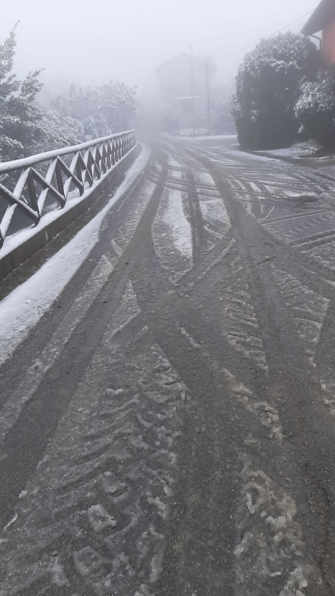 Prima Neve In Collina, Cinzano Imbiancata - Prima Settimo