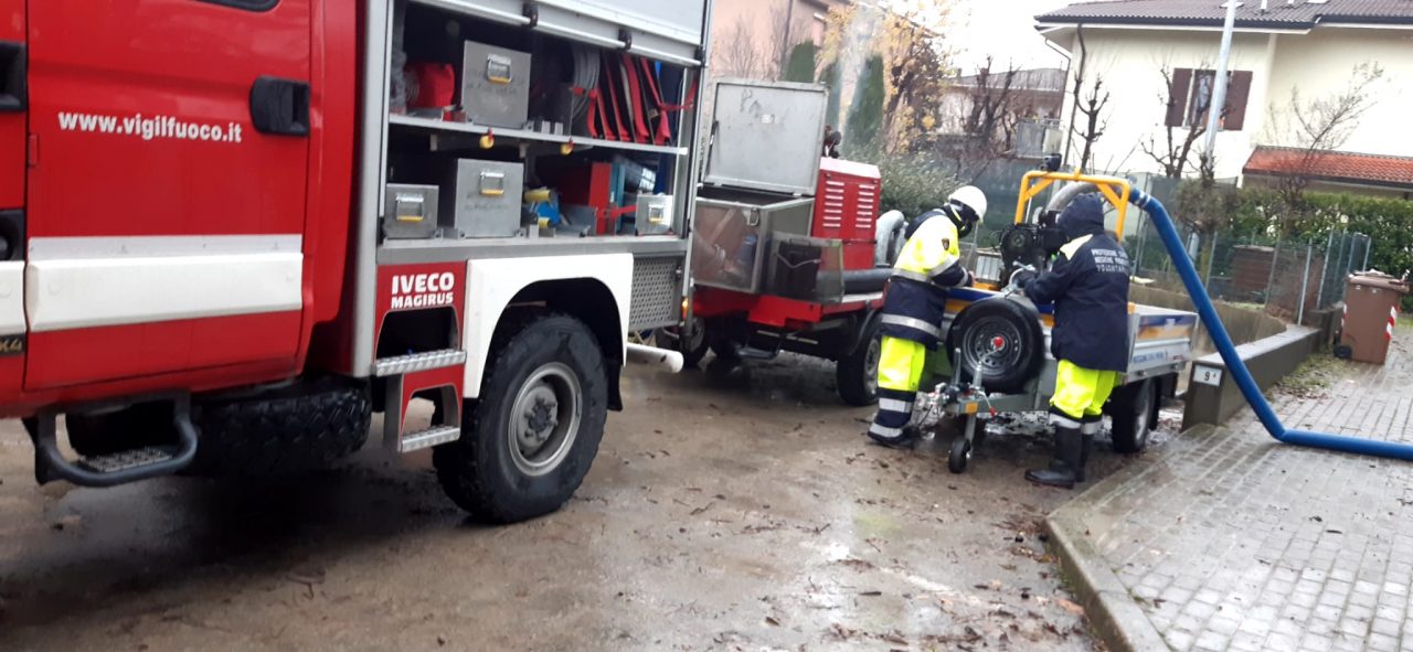 Protezione Civile torinese  rientrata da Modena, a supporto della popolazion alluvionata