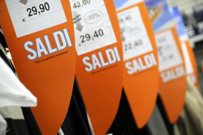 Saldi in Piemonte, si parte il 7 gennaio 2021