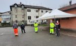 Iniziato il montaggio dei gazebo per i test rapidi a Gassino. Si parte da venerdì 11. VIDEO