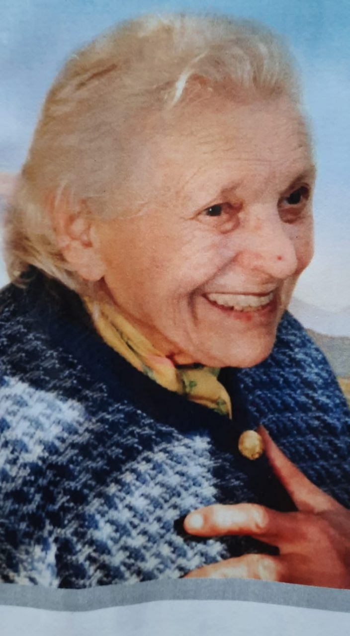 L’addio  a Mariuccia, una vita assieme ai bambini dell’asilo