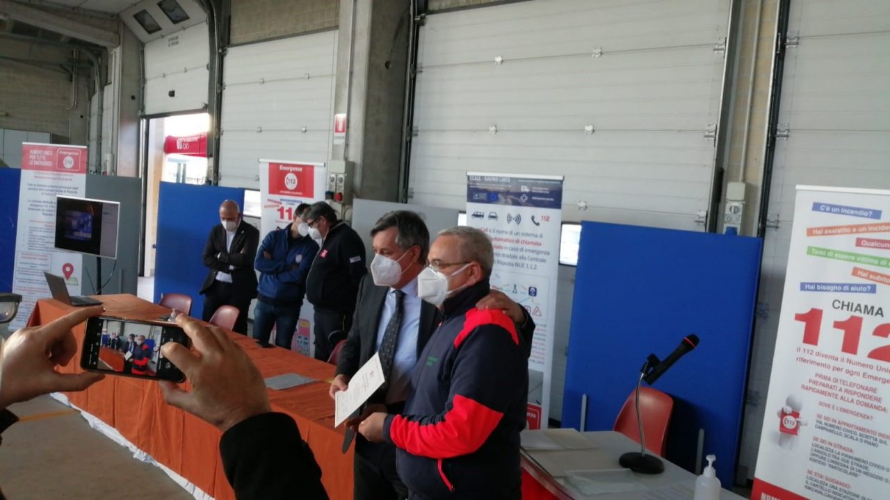 All’Anpas l’attestato della Regione per il servizio al numero verde sanitario