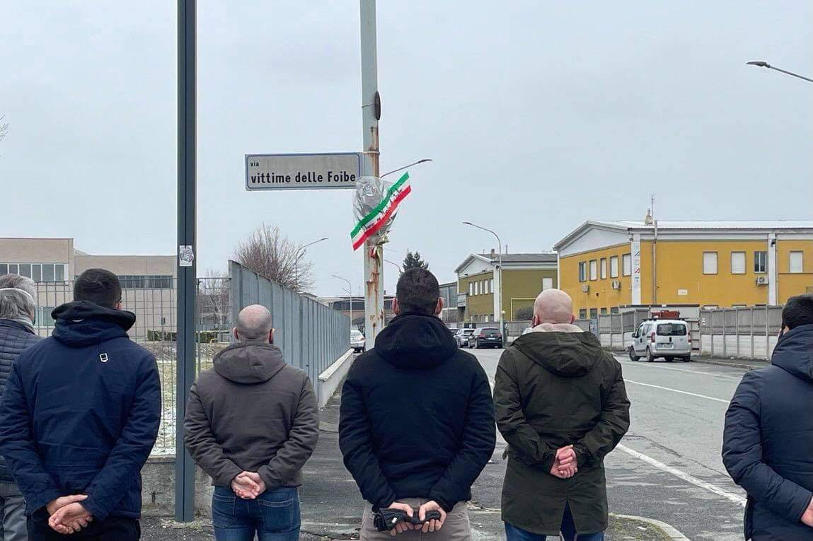 CasaPound ha ricordato i Martiri delle Foibe a Settimo