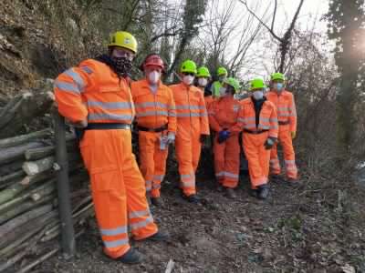 San Raffaele Cimena, rimesso in sicurezza il sentiero 90