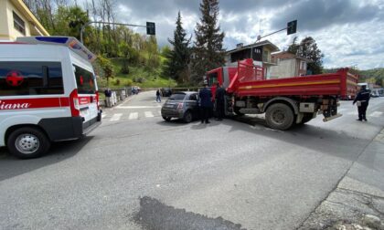 Grave incidente in via Torino: atterra anche l'elisoccorso