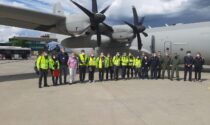 Emergenza Covid in India: partita dall'aeroporto di Torino la missione italiana