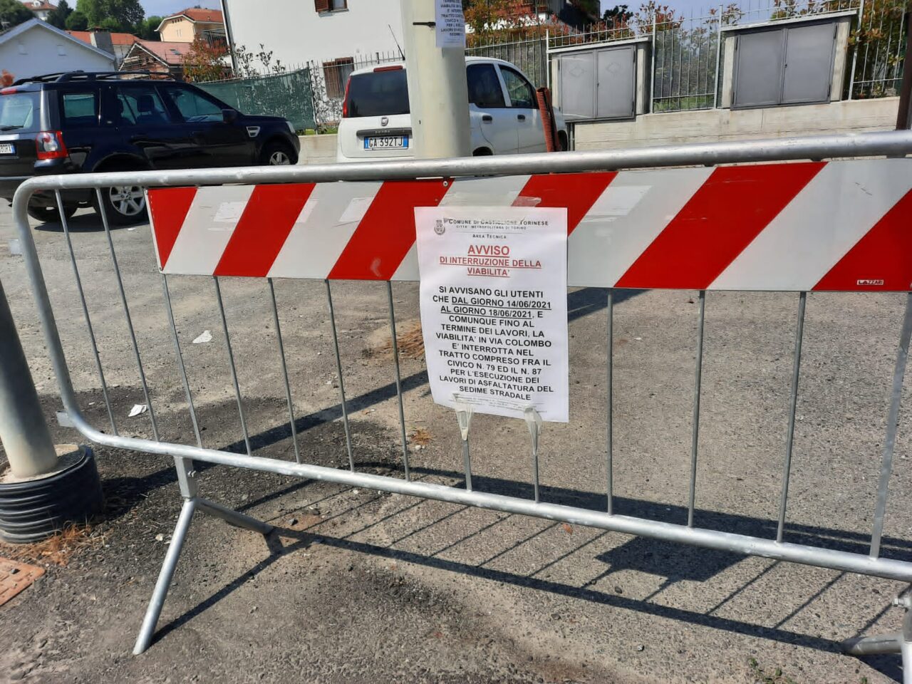 Al via i lavori di asfaltatura in via Colombo: come cambia la viabilità