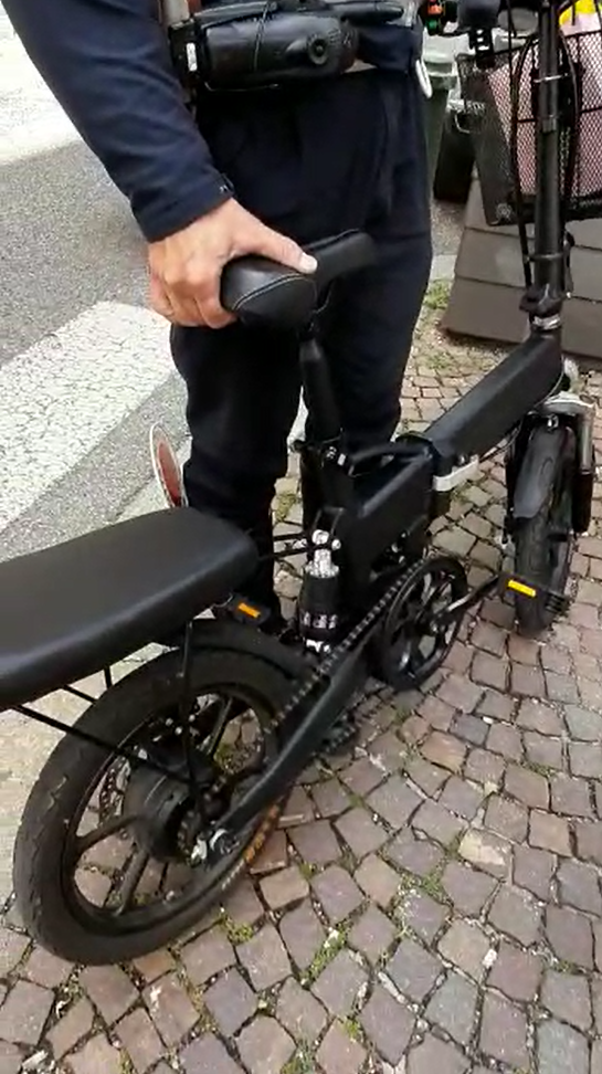 Velocipede irregolare: veicolo sequestrato e conducente sanzionato dalla Polizia