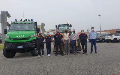 Protezione Civile, un nuovo mezzo a disposizione per la squadra Aib di San Raffaele