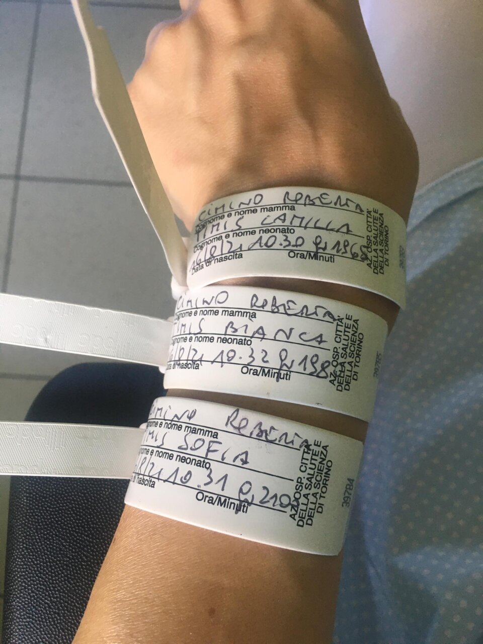 Mamma di Settimo partorisce 3 gemelle