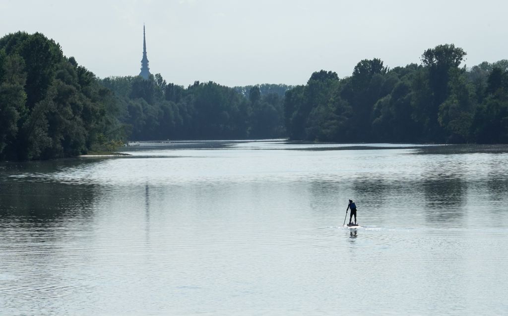 “Navigando” sul Po con il Sup