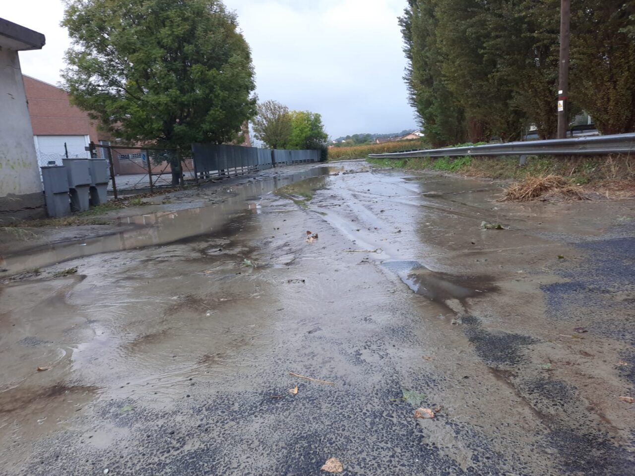 Maltempo, il forte temporale della notte ha creato allagamenti alla Piana di Castiglione