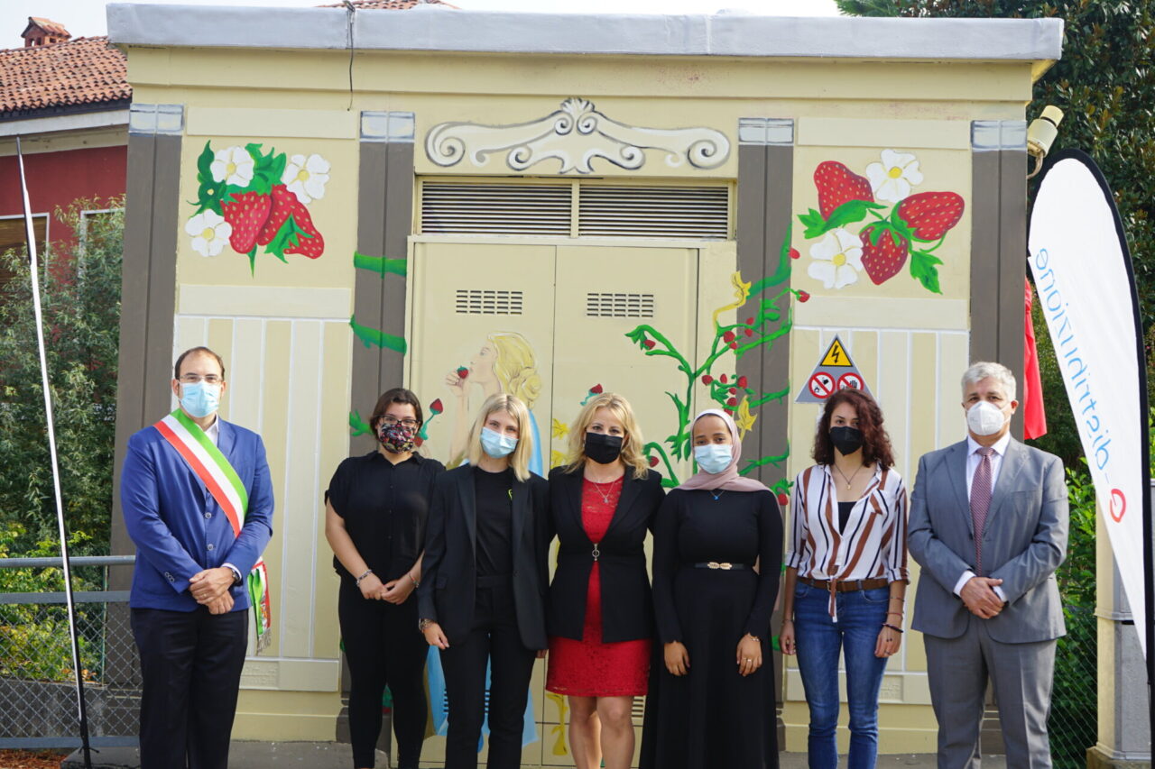 Inaugurate le street art su due nuove cabine di E – Distribuzione