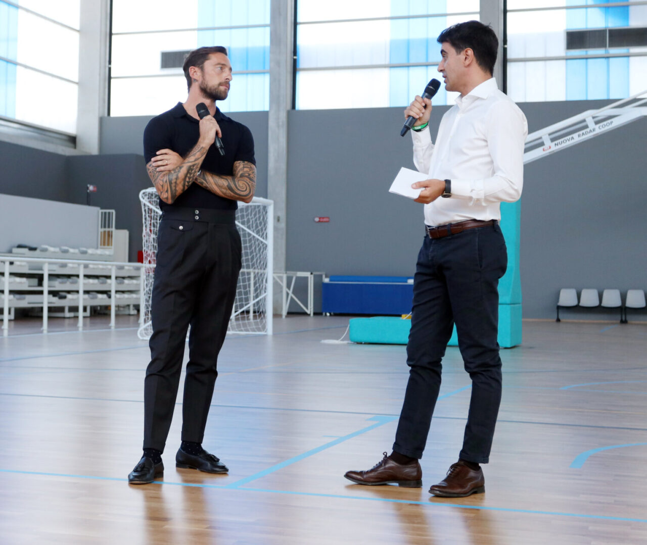 La L84 presenta la serie A nel nuovo palazzetto dello sport di Settimo. Protagonisti d'eccezione il presidente Lorenzo Bonaria e Claudio Marchisio