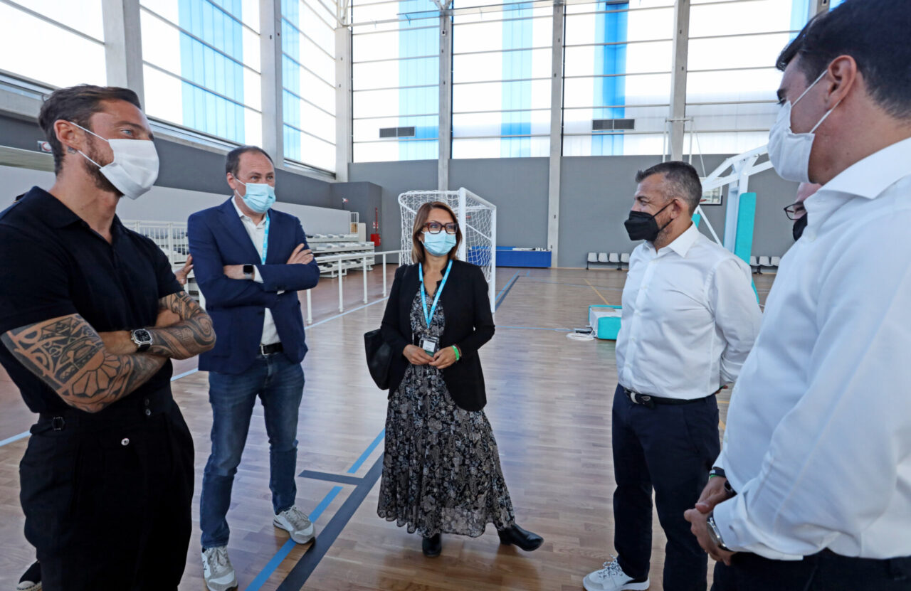 La L84 presenta la serie A nel nuovo palazzetto dello sport di Settimo. Protagonisti d'eccezione il presidente Lorenzo Bonaria e Claudio Marchisio