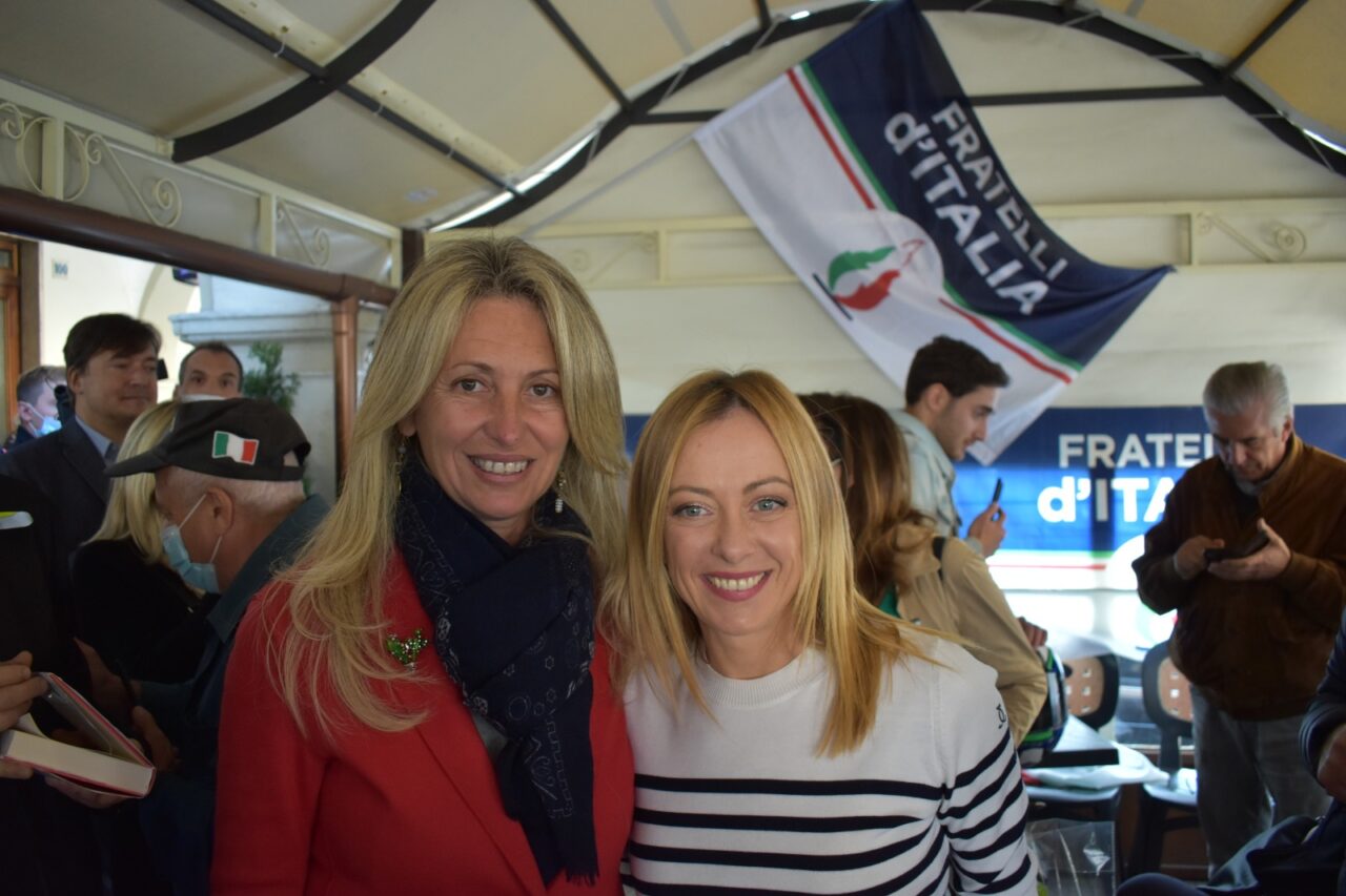 Elezioni comunali San Mauro 2021: Giorgia Meloni in città per sostenere Paola Antonetto. La galleria fotografica