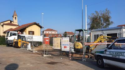 Nuovi marciapiedi in via Foratella