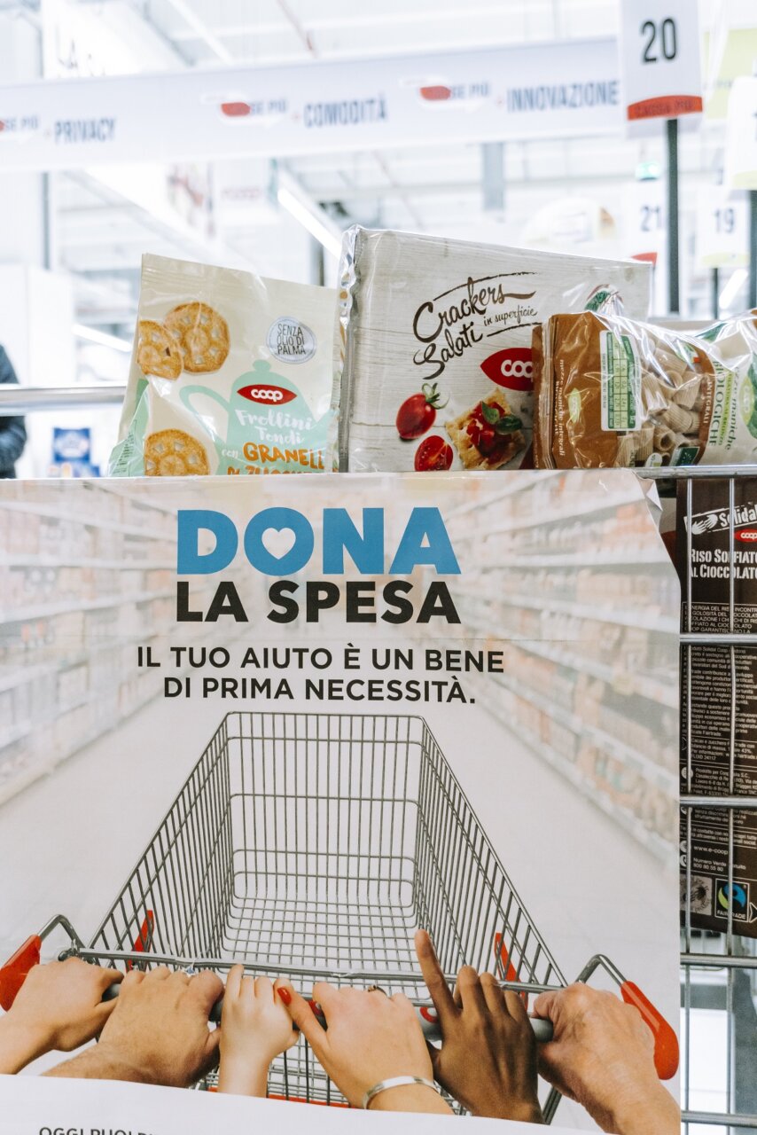 Torna con Nova Coop “Dona la Spesa”, la raccolta alimentare per aiutare le famiglie bisognose